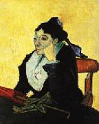 Vincent Van Gogh The Woman of Arles(Madame Ginoux) oil painting on canvas